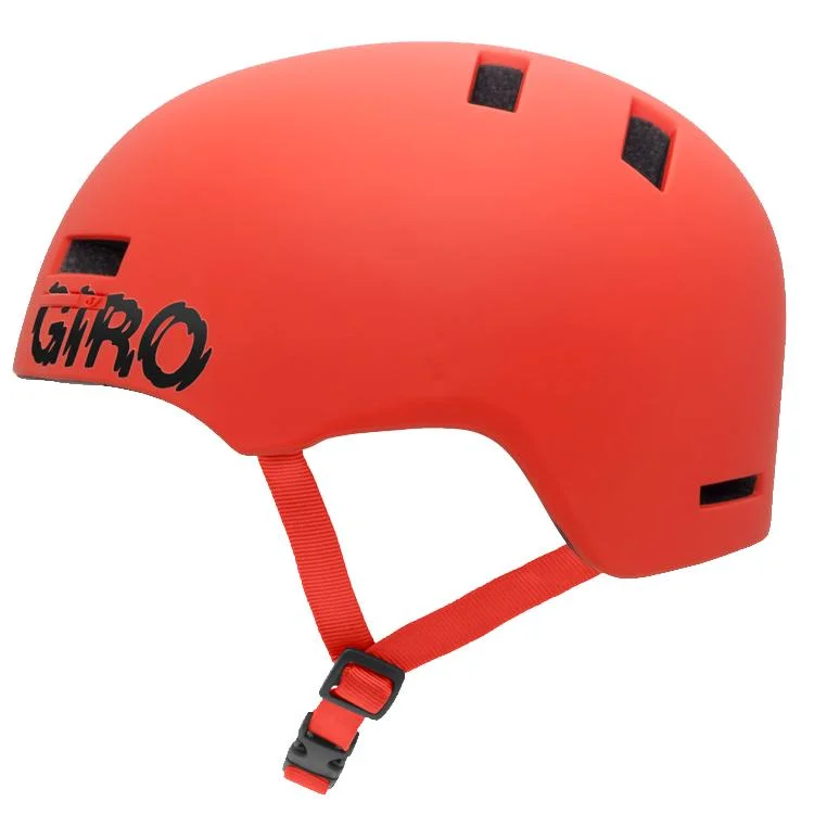 Thin shoe protectors-Bicycle helmet etch all-Giro Section Urban Helmet - Matt Red-Glowing Red