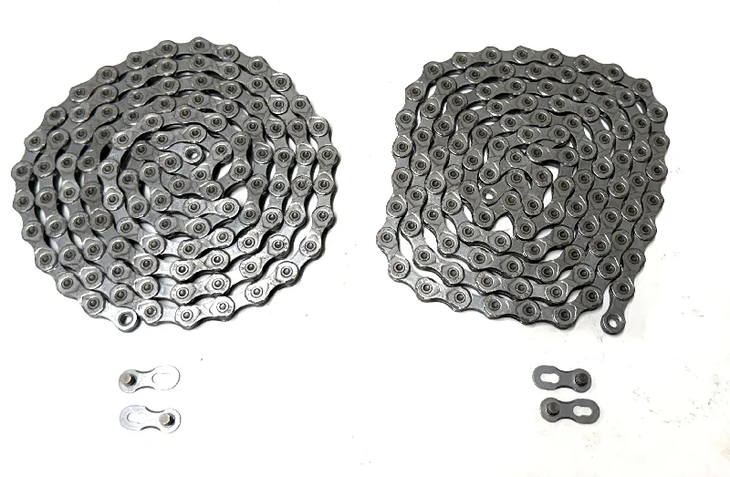 Reflective frame bands-Electric bike battery voltage guard torque spacer-Lot of 2 KMC X10 EPT 10-Speed 114 L Anti-Rust Bike Chain fits SRAM Shimano