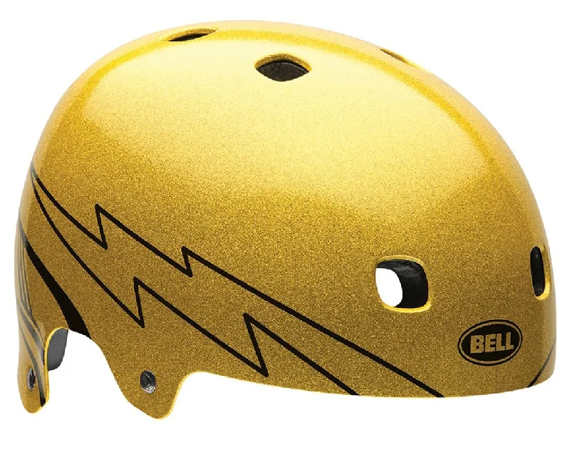 Reflective night vest-Bicycle helmet tough mask-Bell Segment Graphics Helmet - Gold