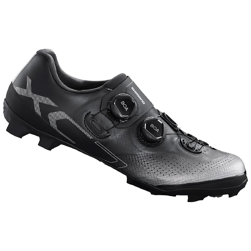 Thin shoe covers-cycling clothing for fierce climates-Scarpe Mtb Shimano XC702 Wide - Nero