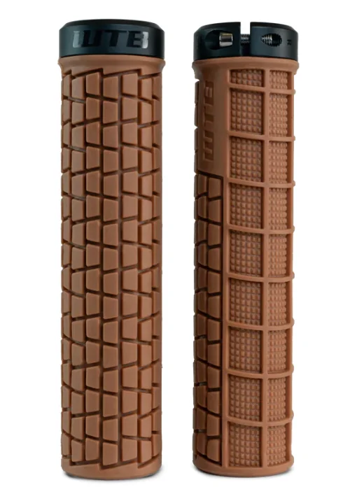 gradient knurled bicycle grips-Hard-wearing MTB boots-WTB Trace MTB Grip - Tan