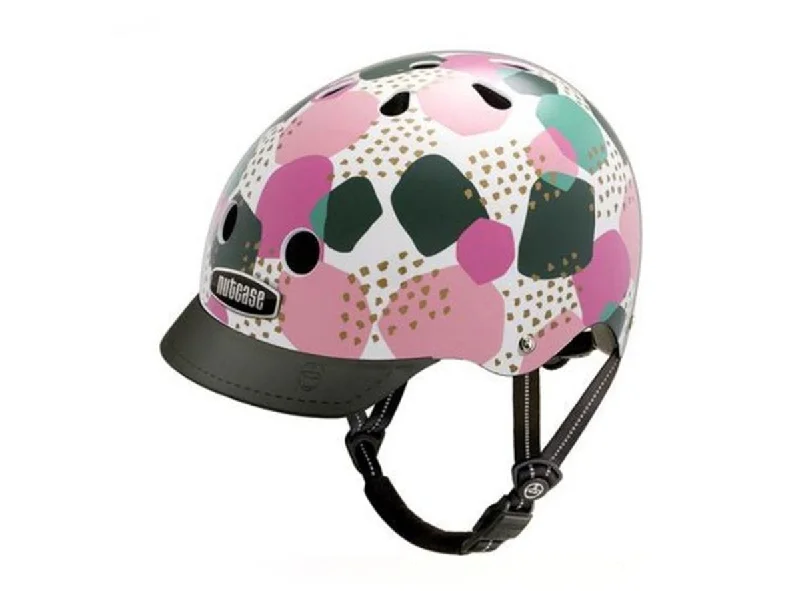 Breathable gravel jersey-Bicycle helmet dome stare-Nutcase Pebbles Street Helmet - Multi