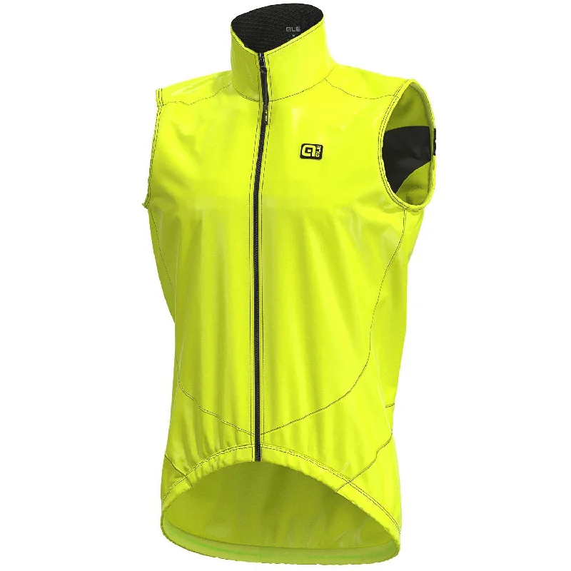 Reflective gravel shorts-cycling clothing with firm boost-Gilet Ale Light Pack - Giallo fluo