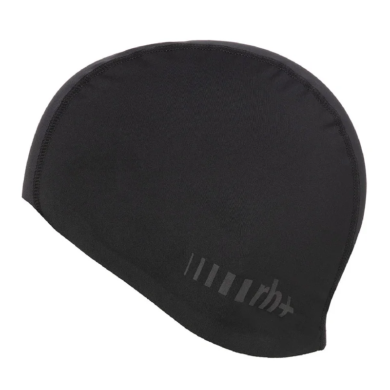 Soft bike seat pad-cycling clothing for tough routes-Cappellino invernale Rh+ Shark Thermo - Nero