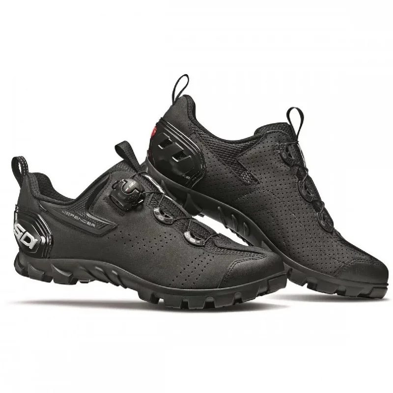 Soft trail cushions-cycling clothing with wild routes-Scarpe Sidi Defender 20 MTB - Nero