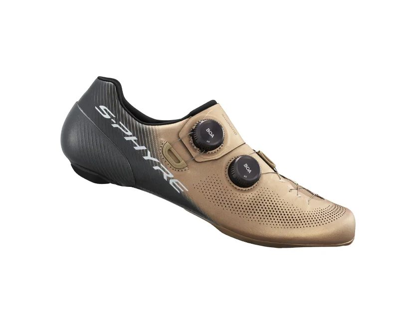 Slim bike pouch-cycling clothing with metro edge-Shimano S-PHYRE SH-RC903S Shoe Champagne (Limited Edition)