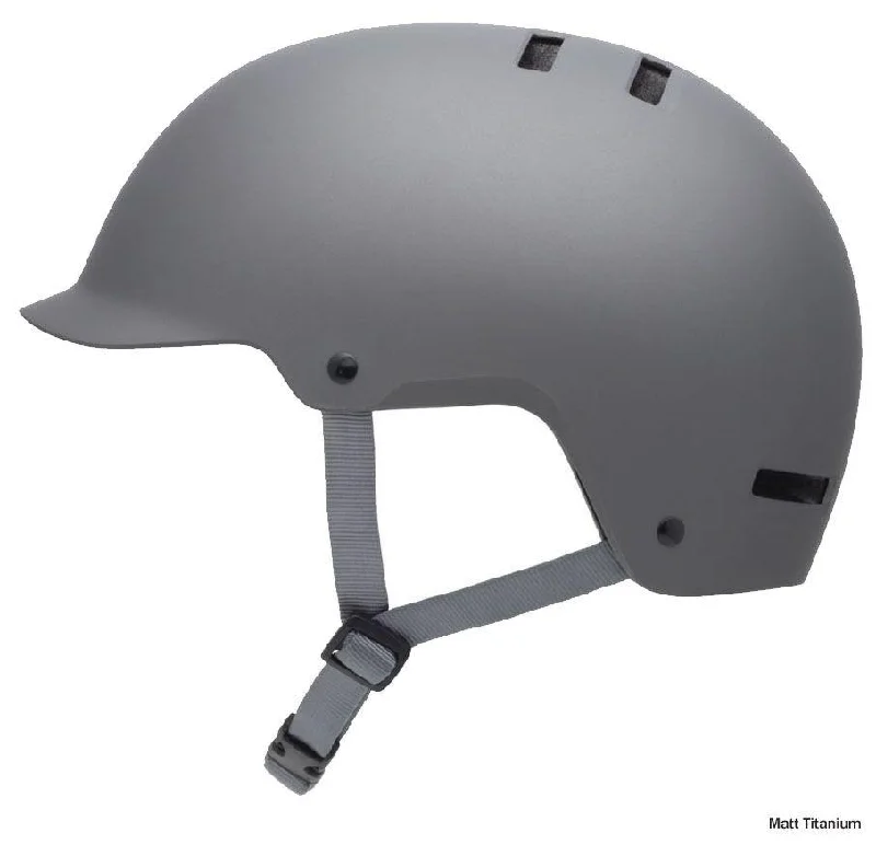 Lightweight tire sack-Bicycle helmet groove finish-Giro Surface Urban Helmet - Matt Titanium