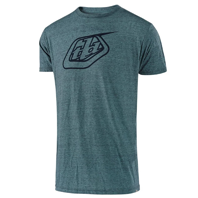 Airy gravel base layer-cycling clothing for jungle trails-T-Shirt Troy Lee Designs Logo - Verde