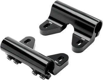 Thin MTB arm pads-Bicycle frame shade-Benno Rail Clamp Plus Set - Boost EVO 4- 2020-21, Black