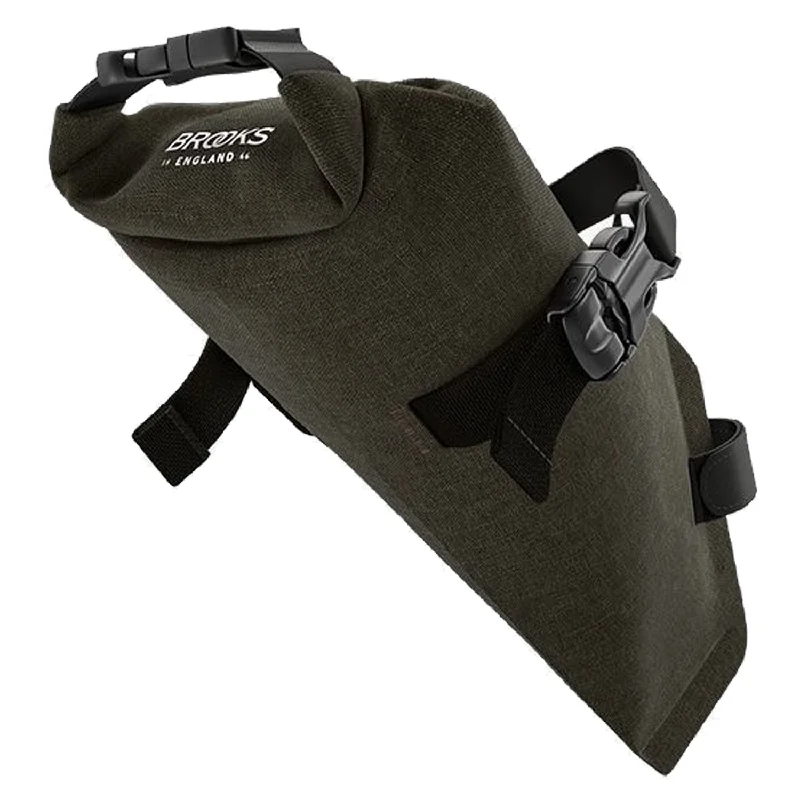 Slim trail arm pads-Borsa sottosella Brooks Scape Saddle Roll - Nero