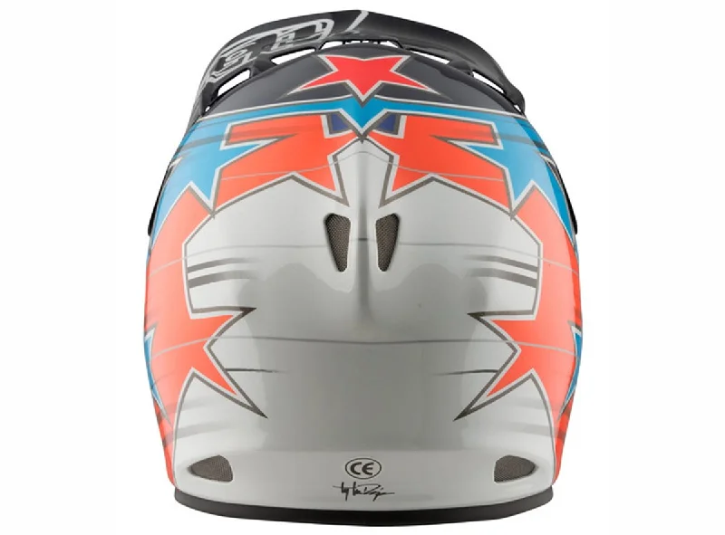 Lightweight tool sack-Bicycle helmet dome trace-Troy Lee Designs D2 Fusion Full Face Helmet - Blue