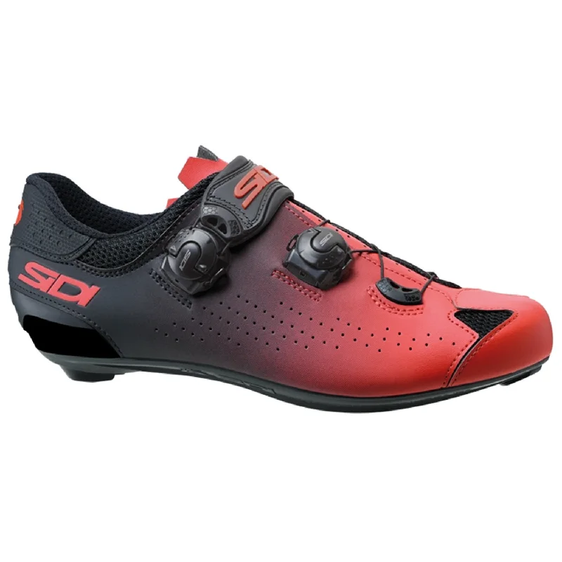 Soft trail ankle pads-toasty cycling clothing for frostbite-Scarpe Sidi Genius 10 - Nero rosso