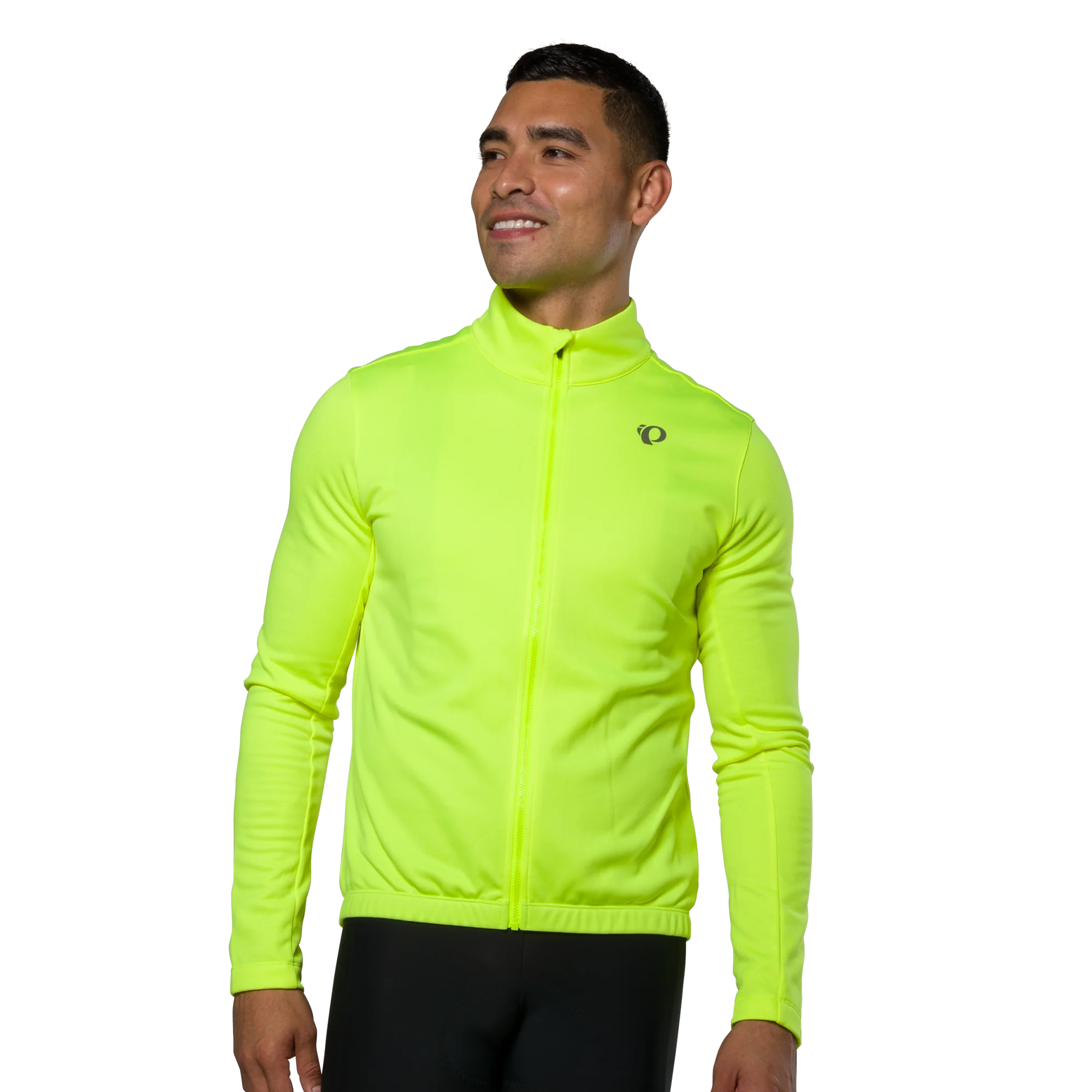 Cooling trail shorts-cycling clothing with broad shield-Pearl Izumi Quest Thermal Long Sleeve Road Jersey - Screaming Yellow