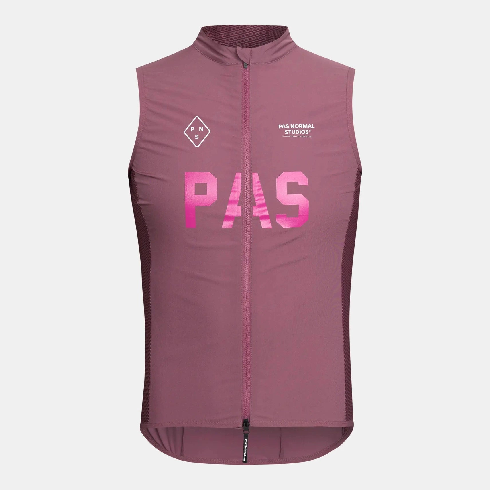 Windproof trail gloves-cycling clothing for prime cyclists-Gilet Pas Normal Studios Mechanism Stow Away - Rosa