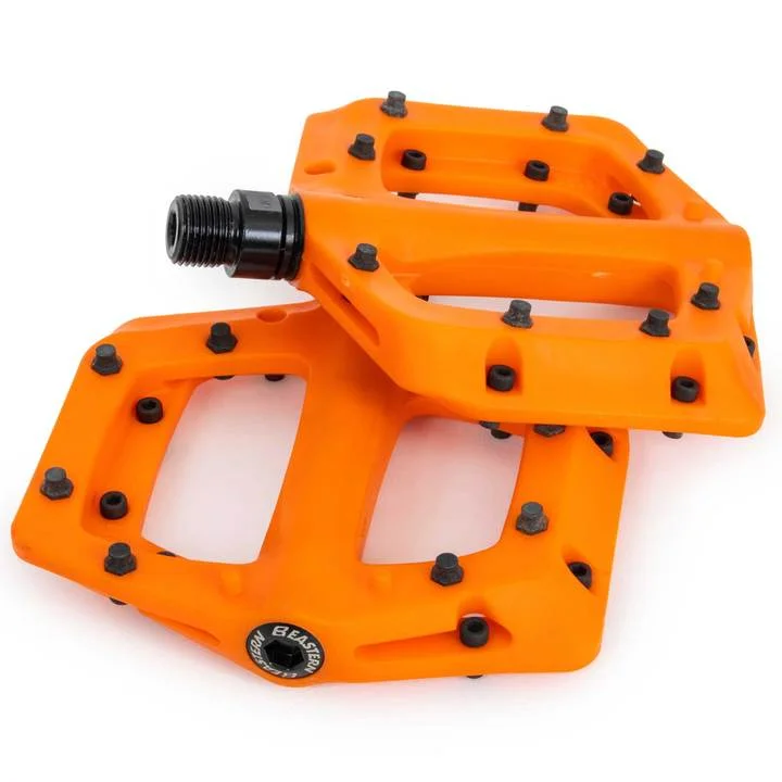 Reflective helmet band-Eastern Linx MTB Flat Pedals - Orange