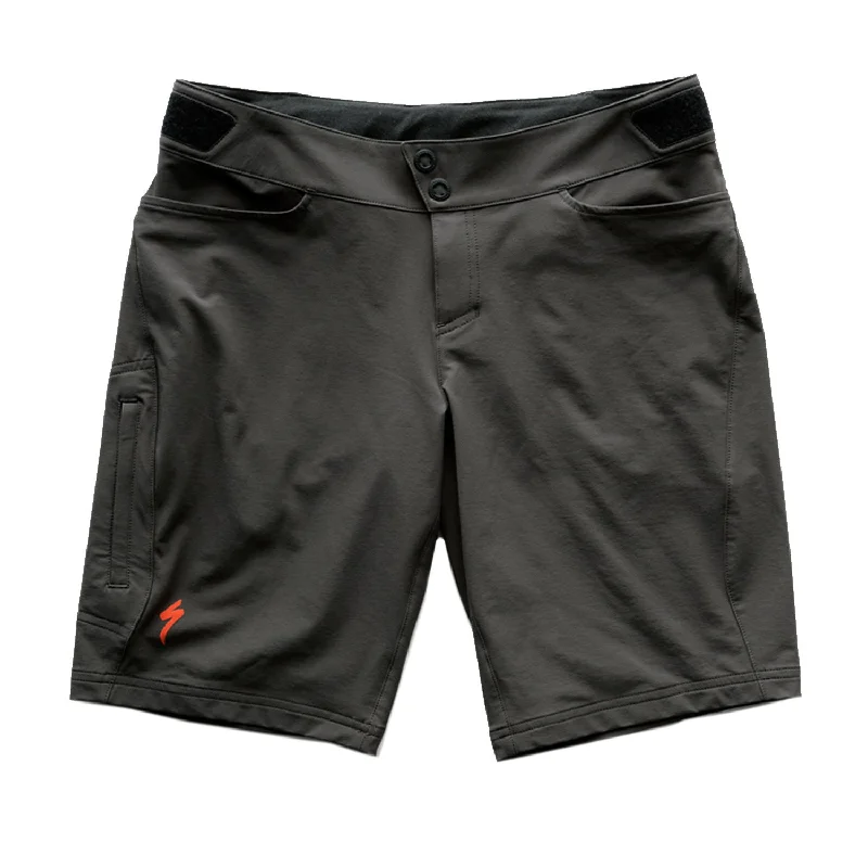 Thin MTB shorts-cycling clothing with steady clasp-Pantaloncini Donna Specialized Andorra Comp - Antracite