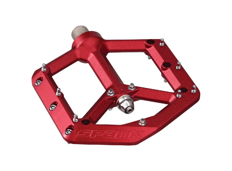 Airy bike pack-Spank Spike Reboot Pedals - Red