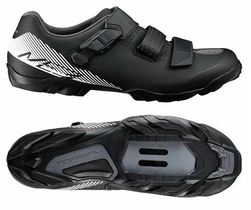 Thin seat cover-economical cycling clothing deals-Shimano SH-ME3 Shoe Blk/Wht 41