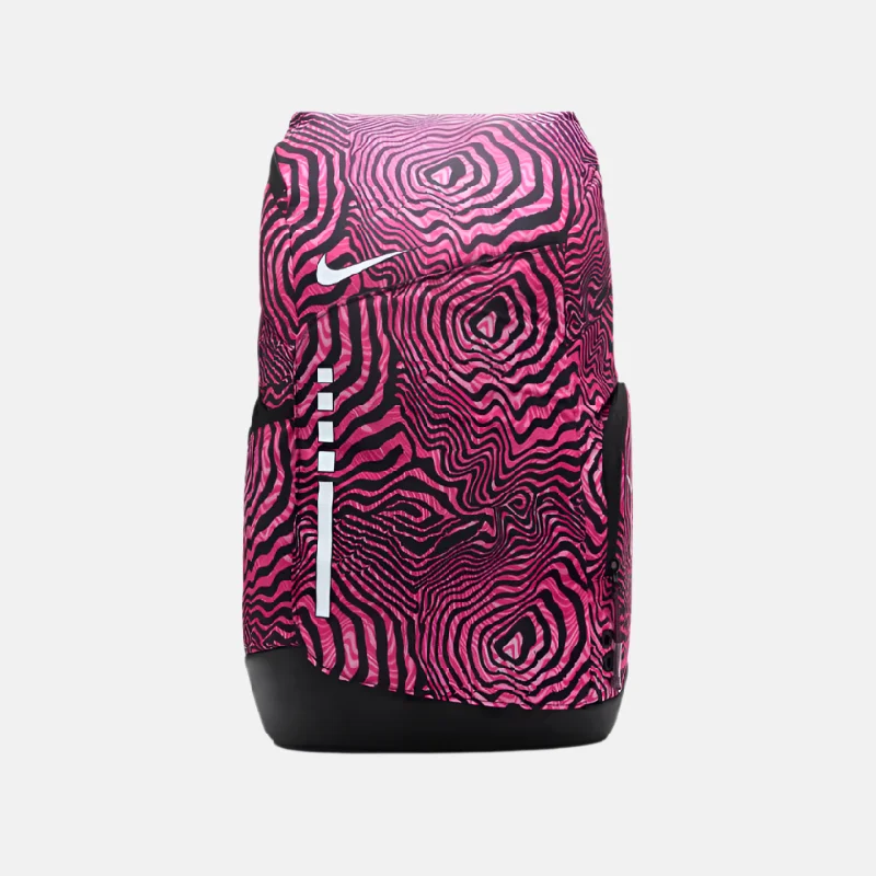 Built-in helmet speaker-Neon trail scarf-Nike Hoops Elite Backpack (32L) - Black/Pinksicle/White