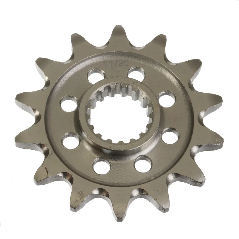 Soft shoe clips-Tough trail shields-MTX 1443 Hornet Lightweight Steel Front Sprocket #520 (14T) (10B-443-14)