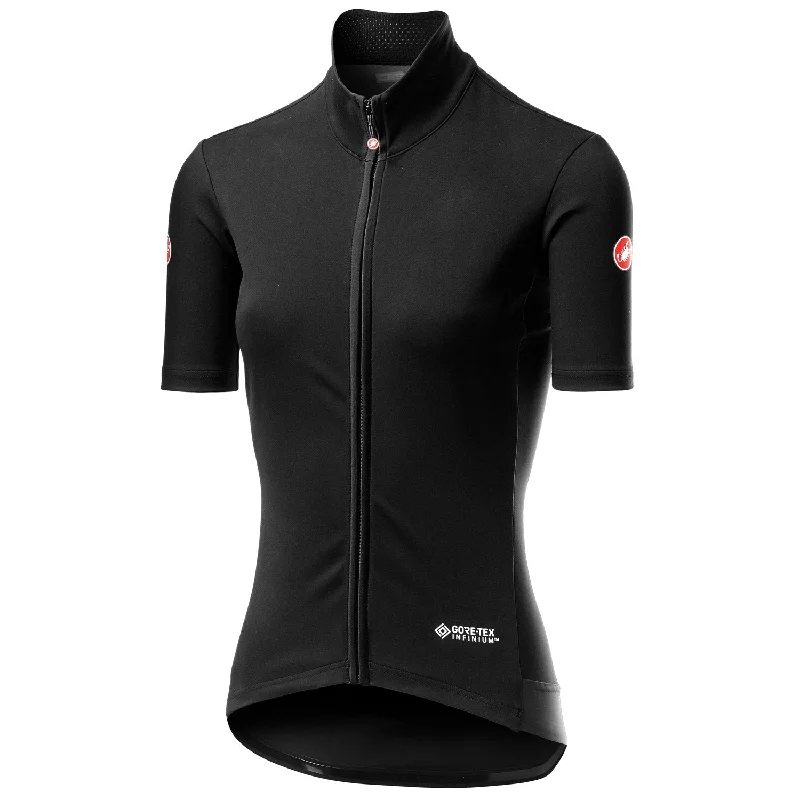 Cooling trail shorts-cycling clothing for low cash-Maglia donna Castelli Perfetto Light RoS - Nero