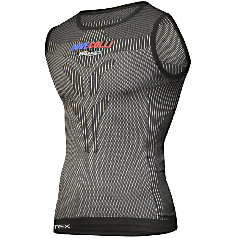 Soft trail hip pads-cycling clothing with mild jaunts-Maglia intima senza maniche Biotex Novecolli - Nero