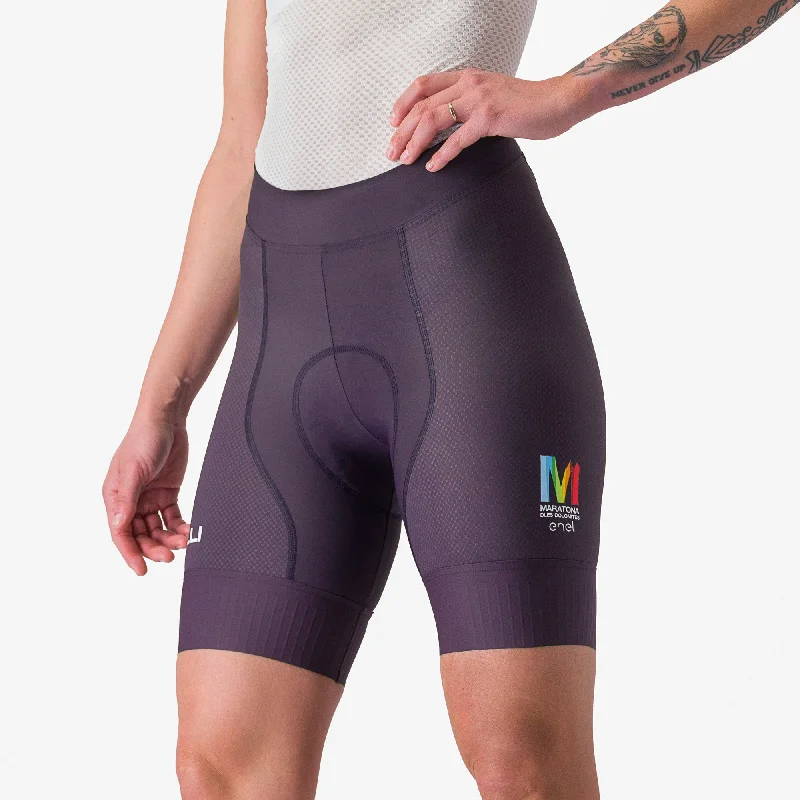 Soft chest guard-cycling clothing with daily trips-Pantaloncino donna Maratona Dles Dolomites - Enel 2024