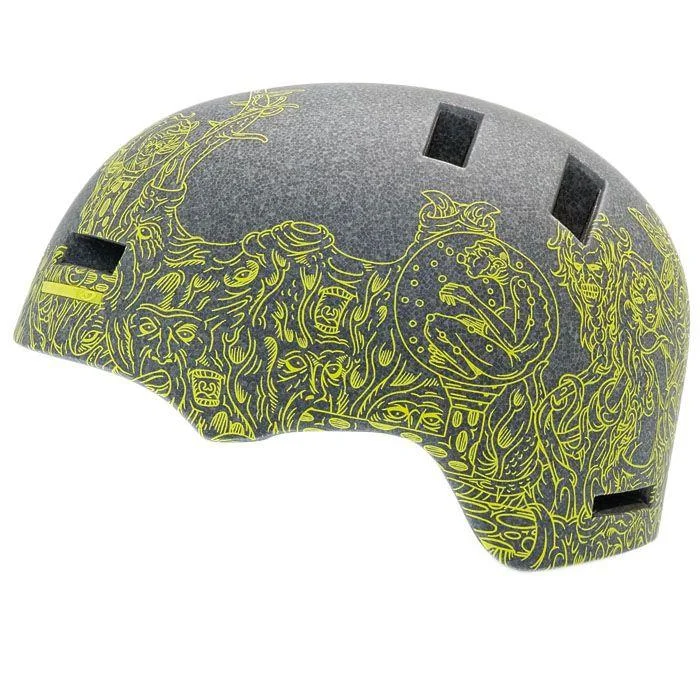 Firm gravel pedals-Bicycle helmet stripe void-Giro Section Urban Helmet - Transparent-Green