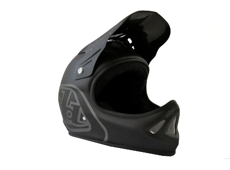 Tough trail grips-Bicycle helmet wrap pack-Troy Lee Designs D2 Midnight 2 Full Face Helmet - Black