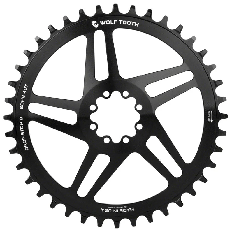 Airy trail cushion-Wolf Tooth SRAM 8-Bolt Direct Mount Chainrings