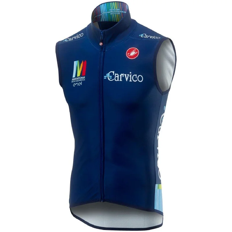 Tough arm pads-cycling clothing with dense plush-Gilet Carvico maratona dles dolomites - Enel 2019