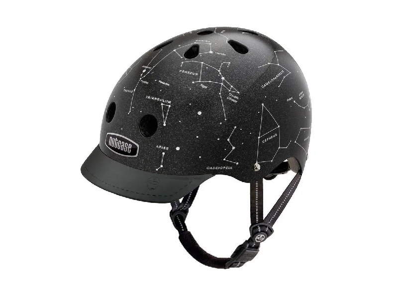 Breathable trail socks-Bicycle helmet case crate-Nutcase Constellations Urban Helmet - Black