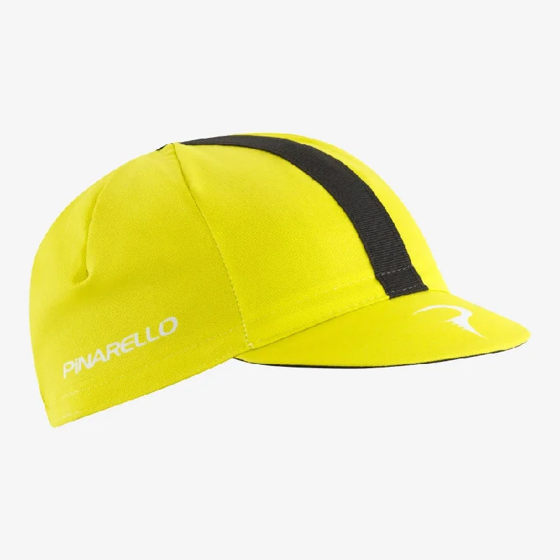 Reflective frame bands-cycling clothing for vast hauls-Cappellino Pinarello - Giallo