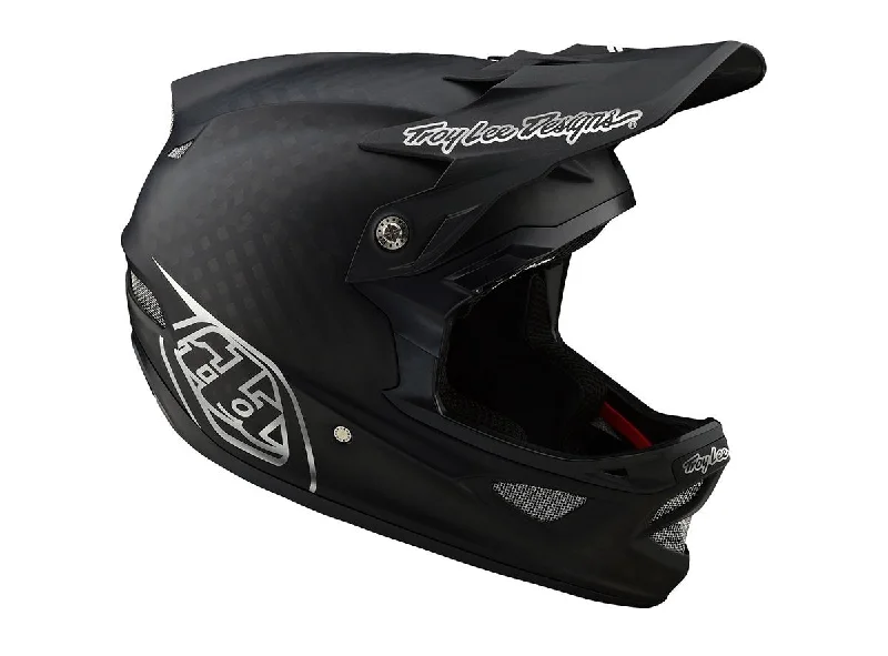 Cooling MTB jersey-Bicycle helmet crest glass-Troy Lee Designs D3 Carbon MIPS Full Face Helmet - Midnight -  2019